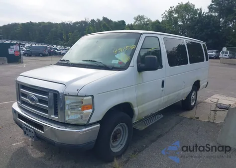 2008 Ford E-350 Super Duty from USA, damaged, VIN 1FBSS31L08DB35985